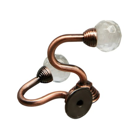 The hook for the curtains "tundra" ks007, one -rod, color copper-2