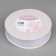 Decorative tape "Web", 25 mm, 23 ± 1 m, white color No. 7