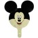 Air balloon 18 inches, foil, Mickey Mouse