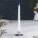 Square Square Metal for one candle, 7x3 cm, chrome