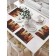 A set of napkins for setting the table "Autumn city in sunset", rectangular, size 32x46 cm, 4 pcs