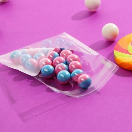 BOPP package with sticky tape, "for you", 7*7+3cm-3
