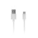 Luazon, Type -C - USB, 1 A, 1 m, white cable