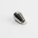 Tip for a cord, d = 4 mm, 13 × 10 mm, 100 pcs, silver color