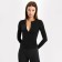 Female jumper, black color, size 48 (l)