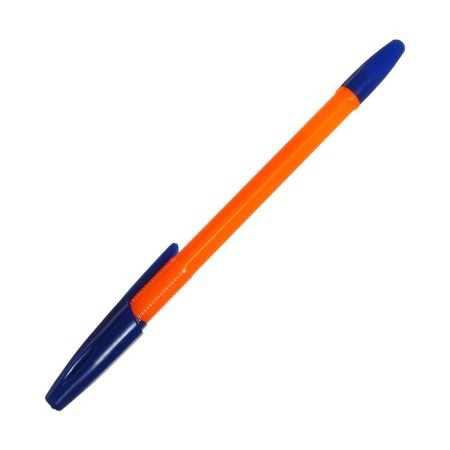 Ballic handle Office Style 820, node 0.7 mm, blue ink, Orange neon case-1