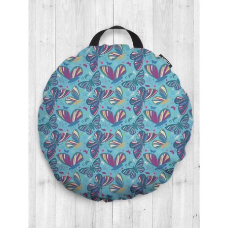 Siddle Pill "Mosaic butterflies", decorative, D = 52 cm