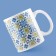 Ceramic "Anna" classic, 320 ml, white color