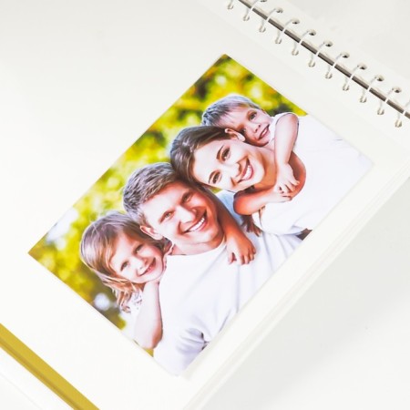 Photo album magnetic on 20 sheets "Classic" white 24x28.5x2.5 cm-3