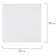 Canvas on cardboard (MDF) cotton 100% 20*20 cm 280g/m2 acrylic soil m/s Brauberg 192183