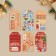 Schildik decorative in the set "Post", 6 pcs, 5 x 9 cm, New Year