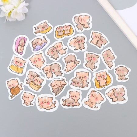 Stickers stickers for scrapbooking "cats" 9-324