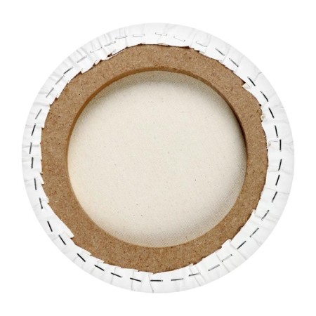 Round canvas on the subframe Calligrata, D-25 cm, 2 cm, cotton 100%, acrylic soil, grade, 380 g/m²-1