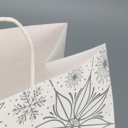 Package gift craft Winter, 32 x 28 x 15 cm, New Year-6