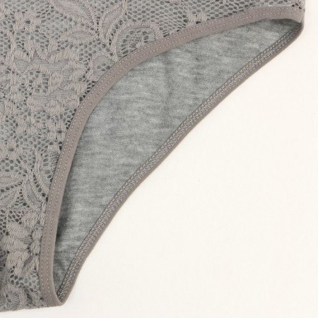 Panties female color gray, size 44-46-1