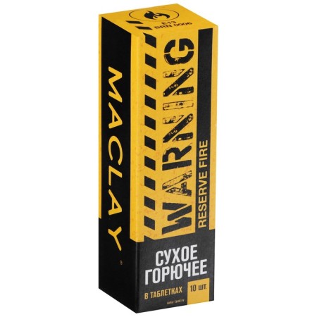 Dry combustible Maclay Warning, 10 pcs.-2