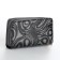 Women's wallet on lightning, gray color