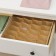 Organizer for storing linen of the share "Goose foot", 24 compartments, 30 × 33 × 10 cm, beige color