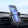 HOCO HW1 car holder, wireless charging, for 4.5-7.0 inches, 15 watts, black