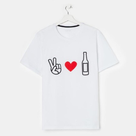 Men's T -shirt KAFTAN "Love Beer" R.56-6