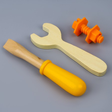 Game set "Tools" 15 × 16 × 6 cm