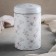 Bank with a lid for bulk foods "Flora", 1.1 l, 10 × 16 cm, round, mix color