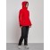 Ski costume female winter, size 44, red color