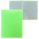 Folder with 10 A4, 500 μm inserts, calligrata, neon, salad