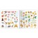 A set of coloring on numbers with stickers "Animals", 2 pcs. 16 p.