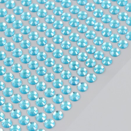 Semi -busines self -adhesive d 6 mm, turquoise