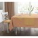 Blossom peach tablecloth, size 145x150 cm, orange color