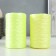 Yarn "for knitting washcloths" 100% polypropylene 400m/100 ± 10 g in the shape of a cylinder (lemon)