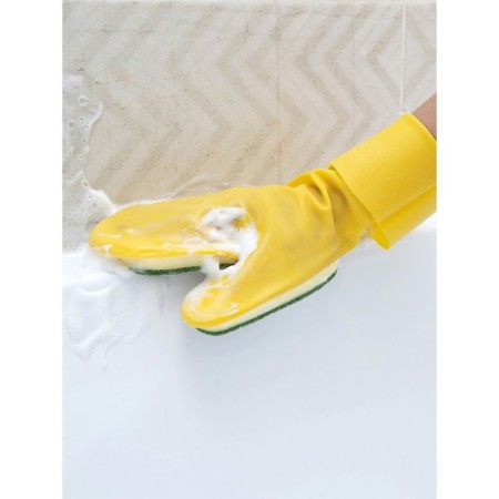 Glove with a cleaning abrasive layer, 34x16 cm-8