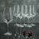 Set of glasses for wine "Sandra", 550 ml, 6 pcs