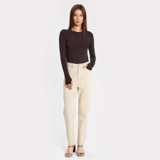 Female jumper, chocolate color, size 42