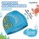 Swiming hat for children's Onlytop "shell", fabric, girth 46-52 cm