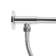 The shower system Zein Z1011, the upper shower watering can, a flexible hose, stainless steel, chrome
