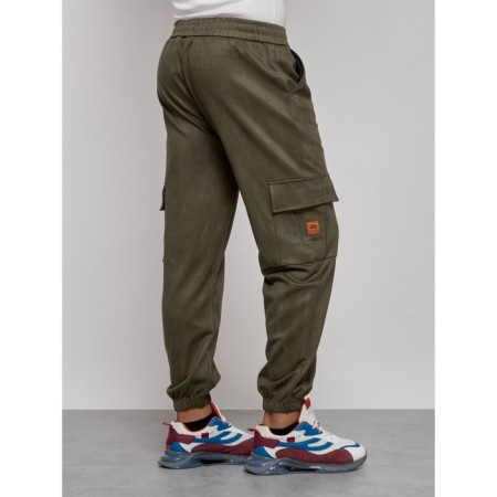 Joggers Sports Men, size 48, Khaki color-19