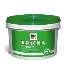 Water-dispersion inhand “Brigade” for walls and ceilings Standard White 14kg