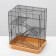 The cage for rodents "Pigzon" No. 9, with 3 floors, without filling, 33 x 24 x 38 cm, beige