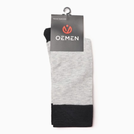 Socks male, color is light gray/black, size 25-2