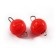 Cargo Cheburashka painted collapsible Yaman 10 pcs., 4 g, orange