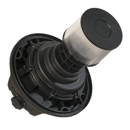 Construction vacuum cleaner BORT BSS-1430, 1400 W, D = 32 mm, 42 l/s, dry and wet cleaning-5