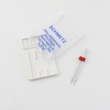 Needle for household sewing machines, double, universal, No. 90/3-1