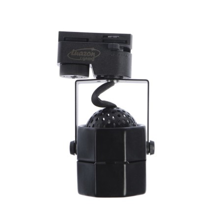 Luazon Lighting track lamp for the GU10 lamp, eight faces, black body-2