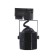 Luazon Lighting track lamp for the GU10 lamp, eight faces, black body
