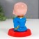 Plastic pendulum from the solar battery "Buddha with tars" 8x8x9 cm