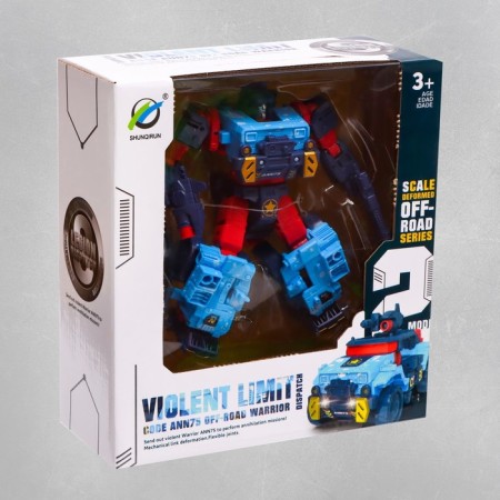 The Robot "Military SUV", transforms, color mix-9