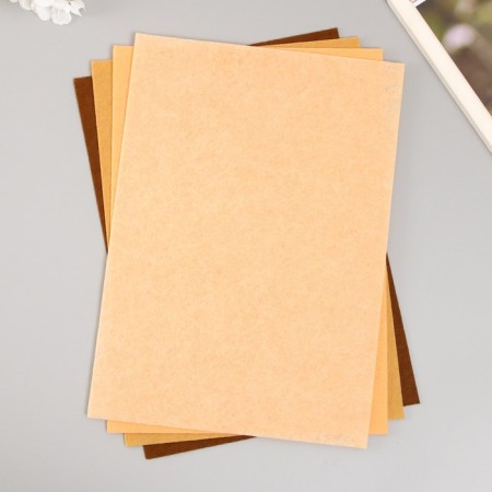 A set of soft felt "Astra" (4 pcs) Assorted, 1 mm, 170 gr. 20x30 cm