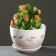Flower pot "Antik" vanilla, 0.75l